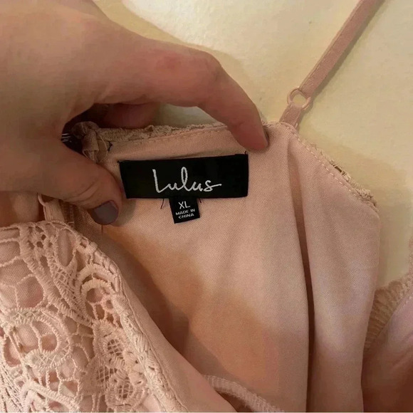 Lulus Madalyn Lace Maxi Dress Size XL - Picture 8 of 12